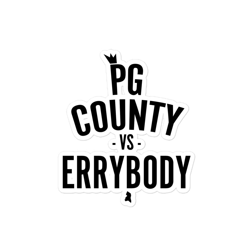 PG County vs Errybody Stickers