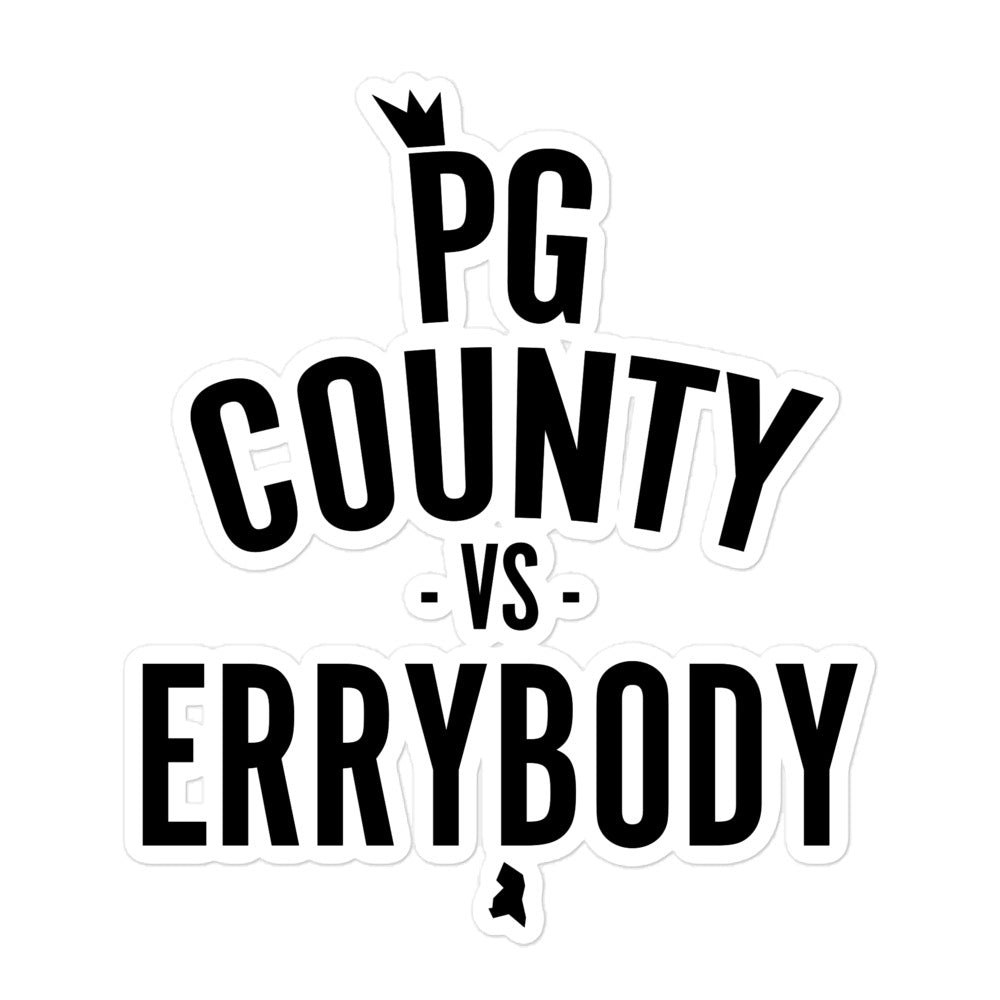 PG County vs Errybody Stickers