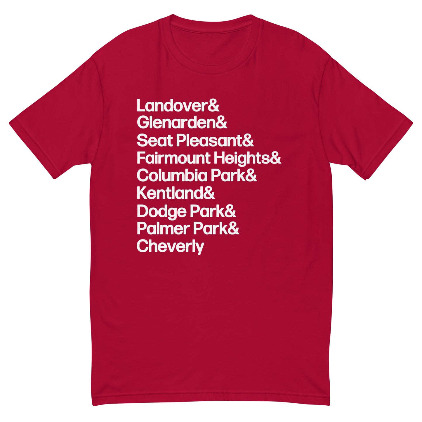 Landover+ PG Towns Crewneck Unisex Tee