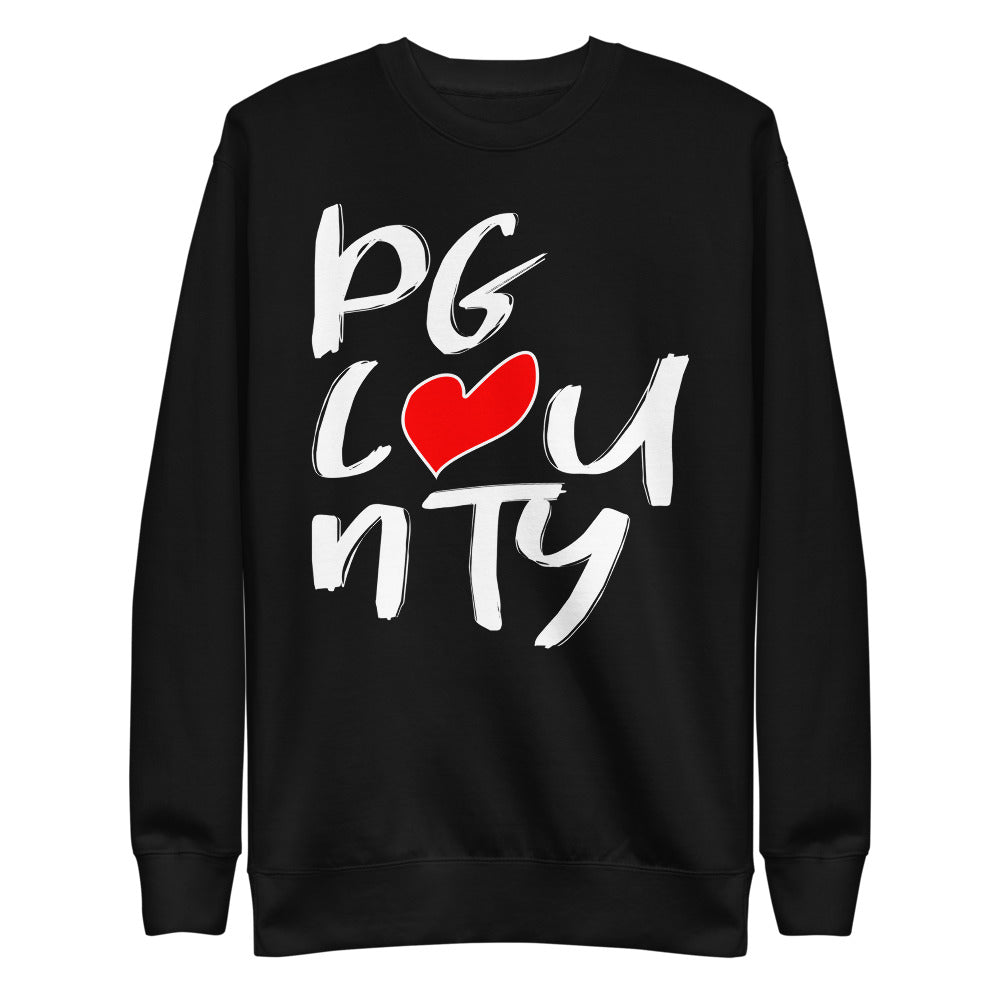 PG County Love Unisex Premium Sweatshirt