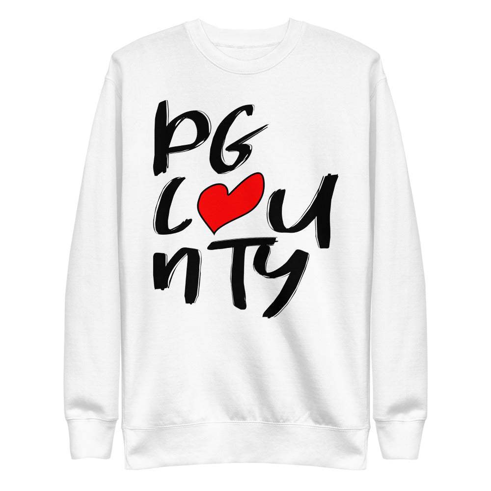 PG County Love Unisex Premium Sweatshirt