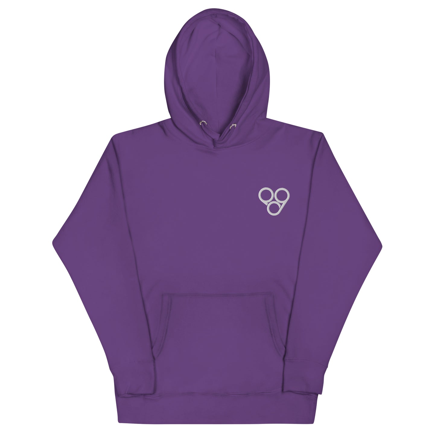 Landover Mall Stitched Unisex Hoodie - White