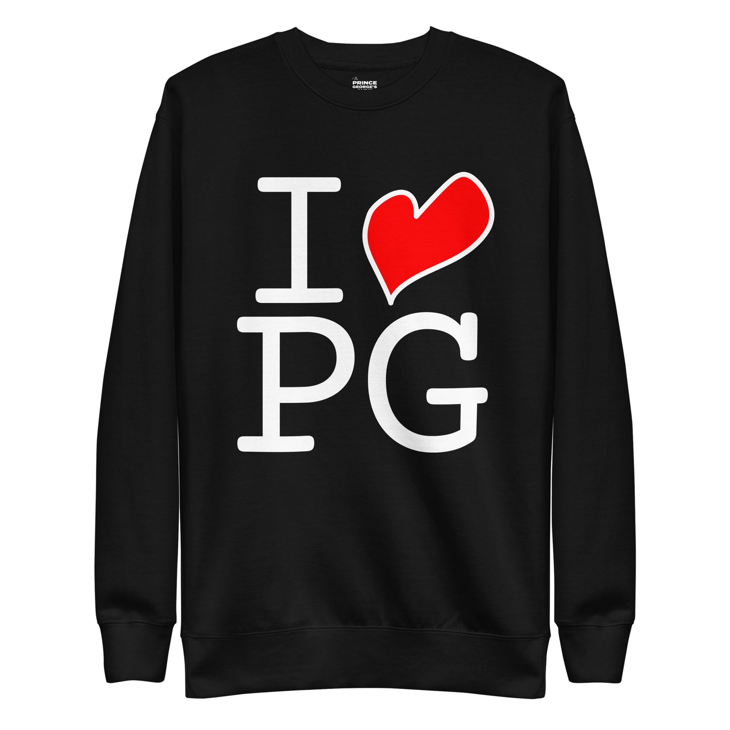 I LOVE PG Unisex Premium Sweatshirt