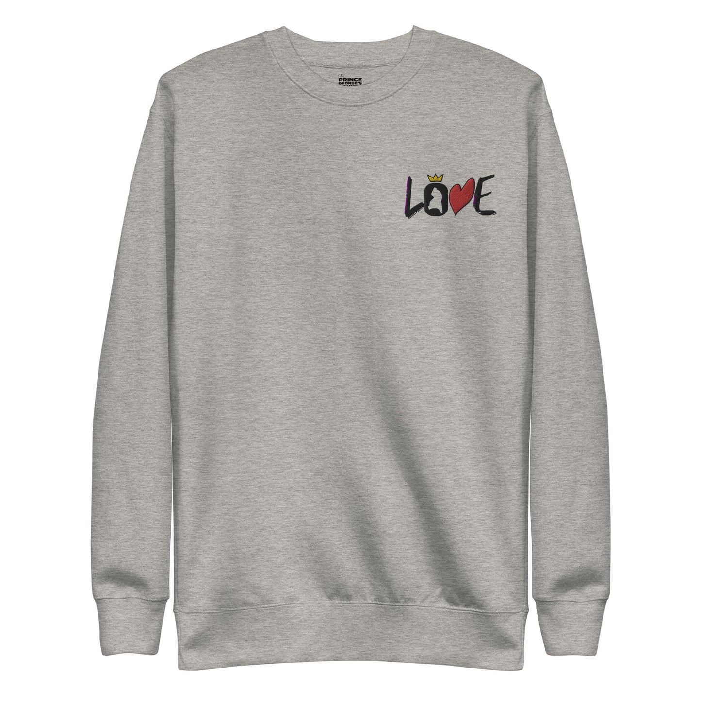 LOVE Stitched Pocket Unisex Premium Sweatshirt