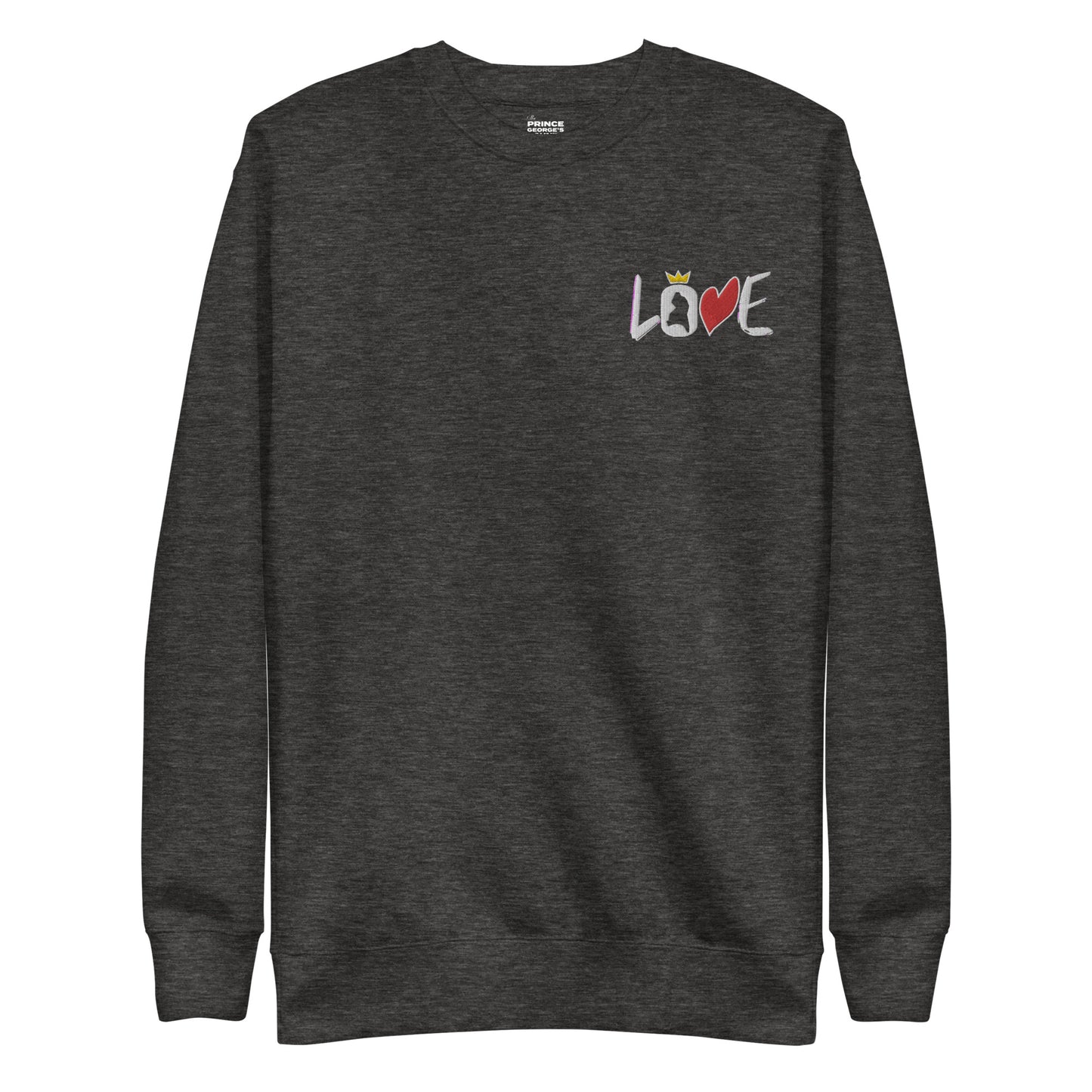 LOVE Stitched Pocket Unisex Premium Sweatshirt
