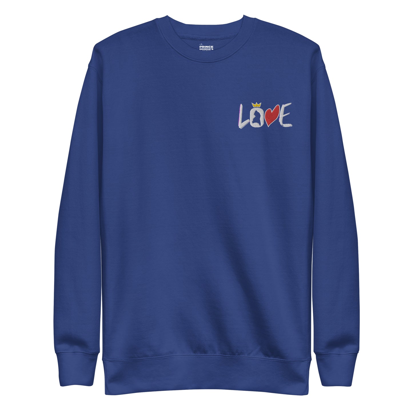 LOVE Stitched Pocket Unisex Premium Sweatshirt