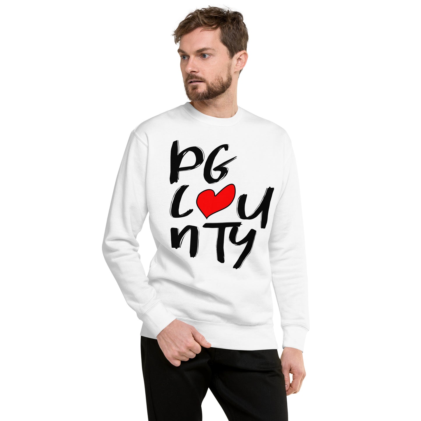 PG County Love Unisex Premium Sweatshirt