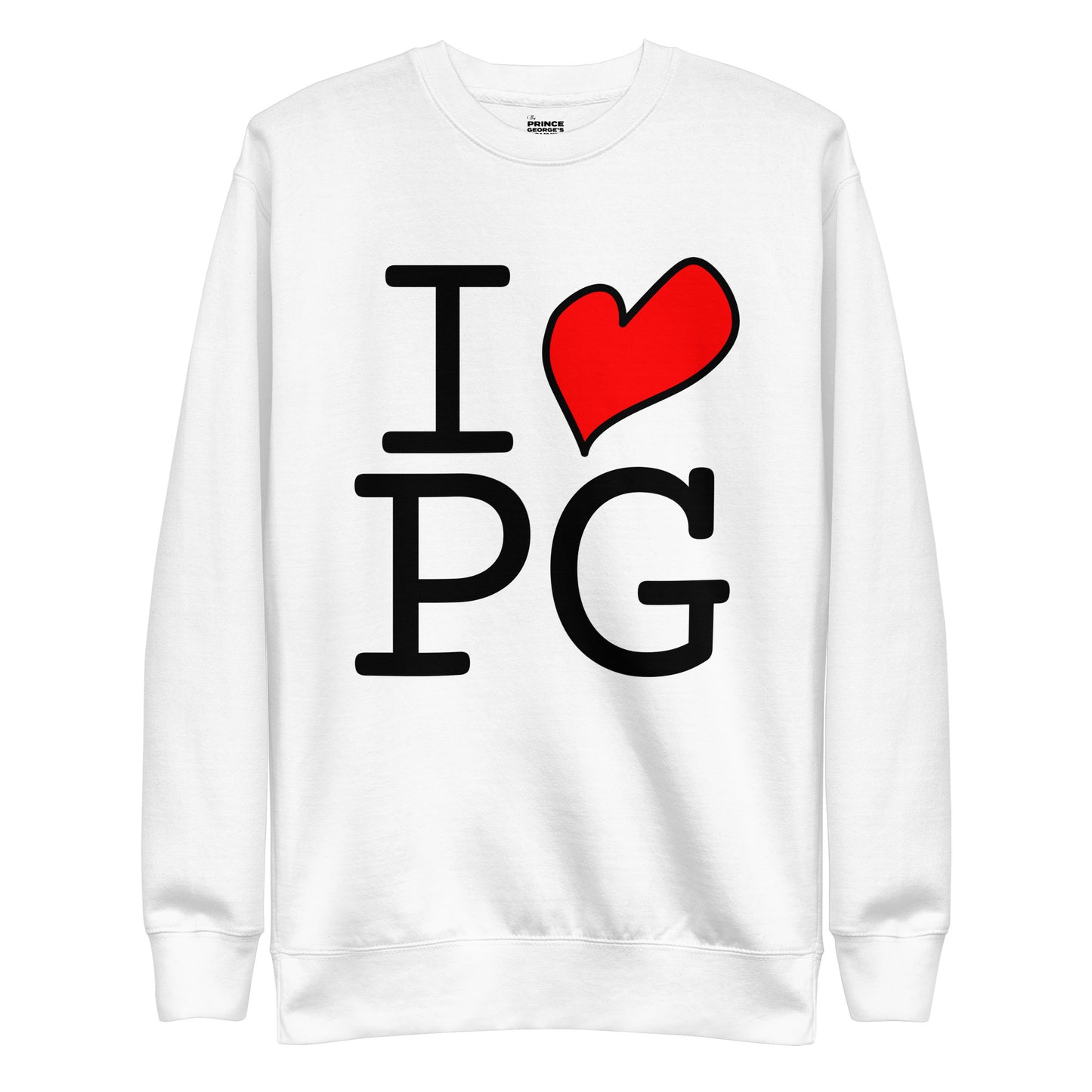 I LOVE PG Unisex Premium Sweatshirt