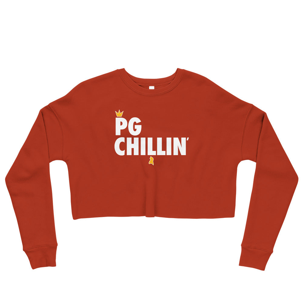 PG CHILLIN' Cropped Women's Sweatshirt