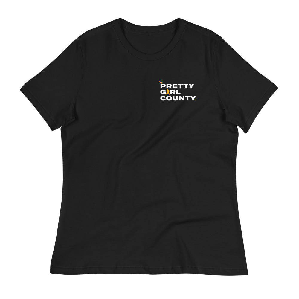 Pretty Girl County Bold Women's Relaxed Tee