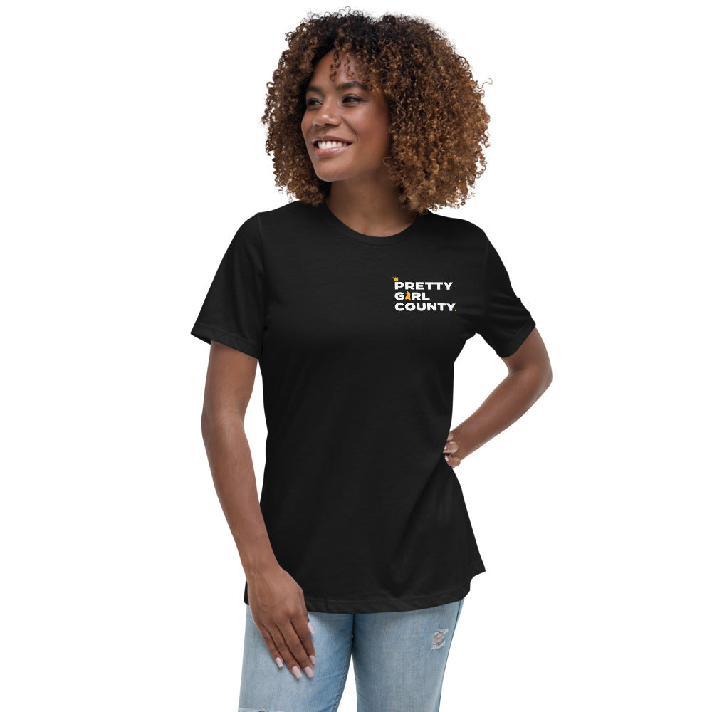 Pretty Girl County Bold Women's Relaxed Tee