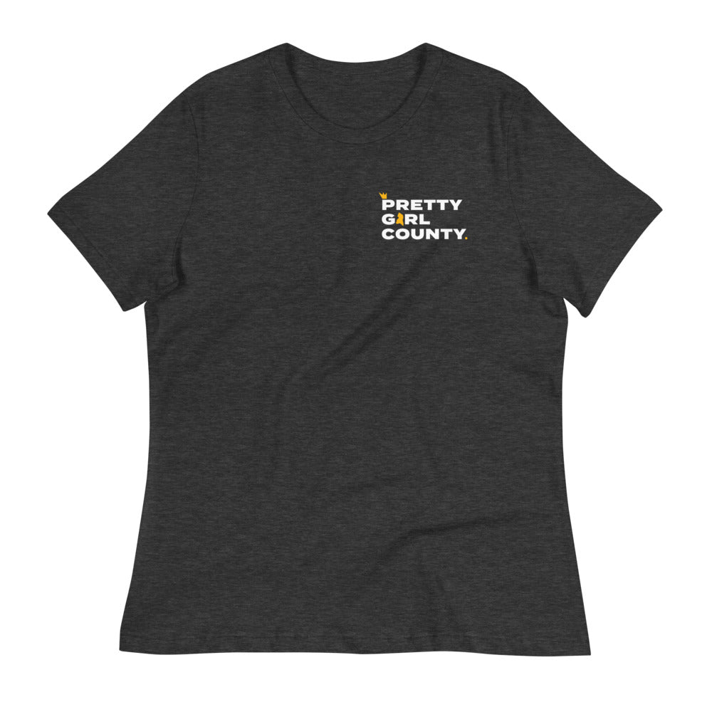 Pretty Girl County Bold Women's Relaxed Tee