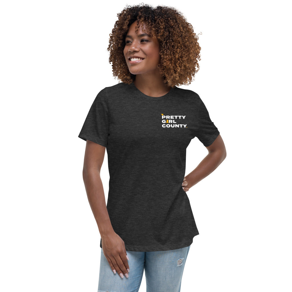 Pretty Girl County Bold Women's Relaxed Tee