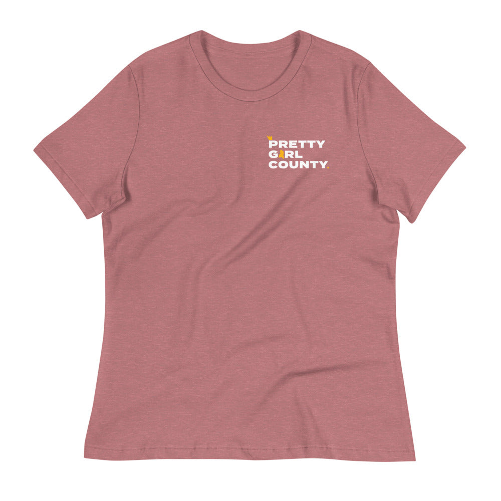 Pretty Girl County Bold Women's Relaxed Tee