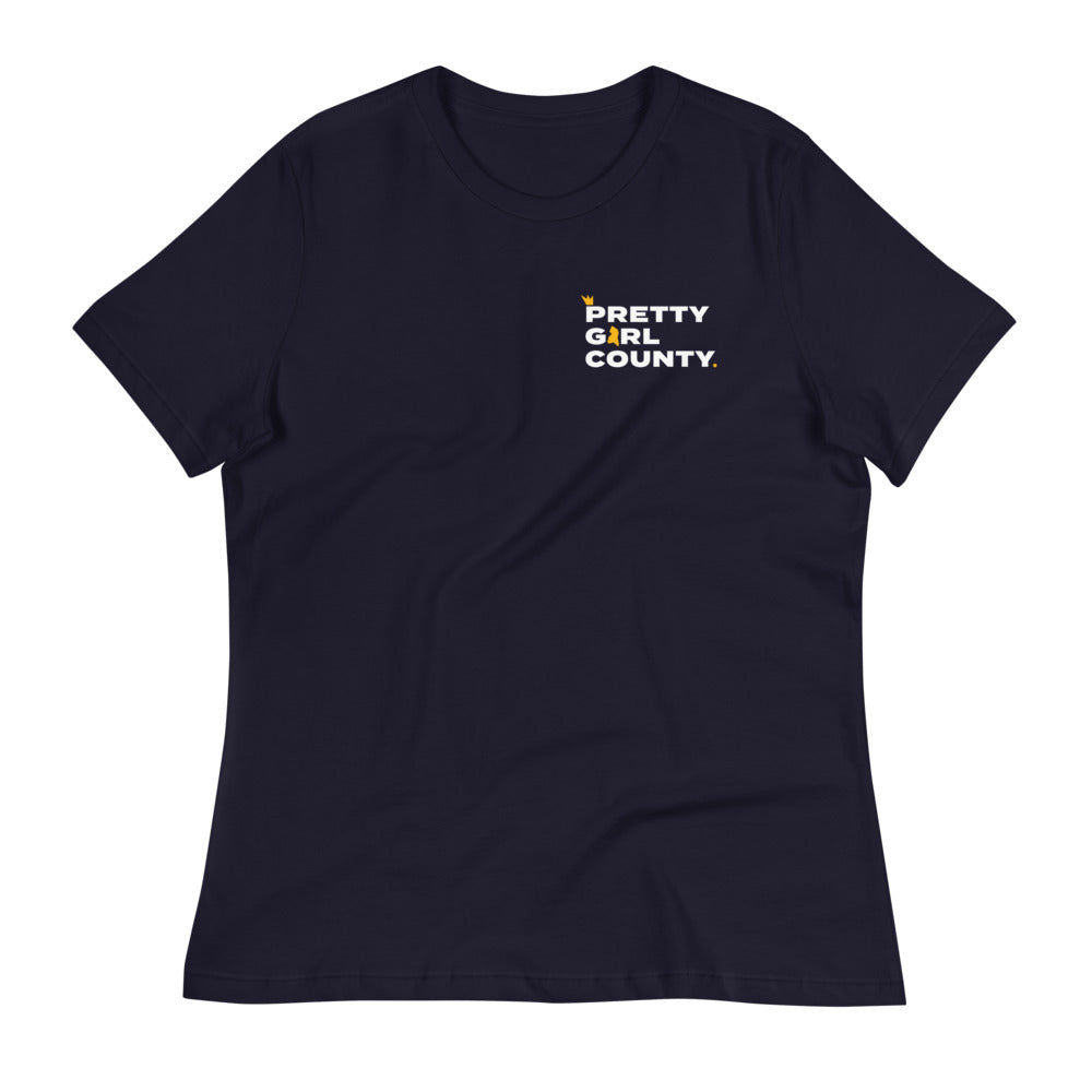 Pretty Girl County Bold Women's Relaxed Tee