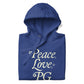 Peace, Love, & PG Unisex Hoodie