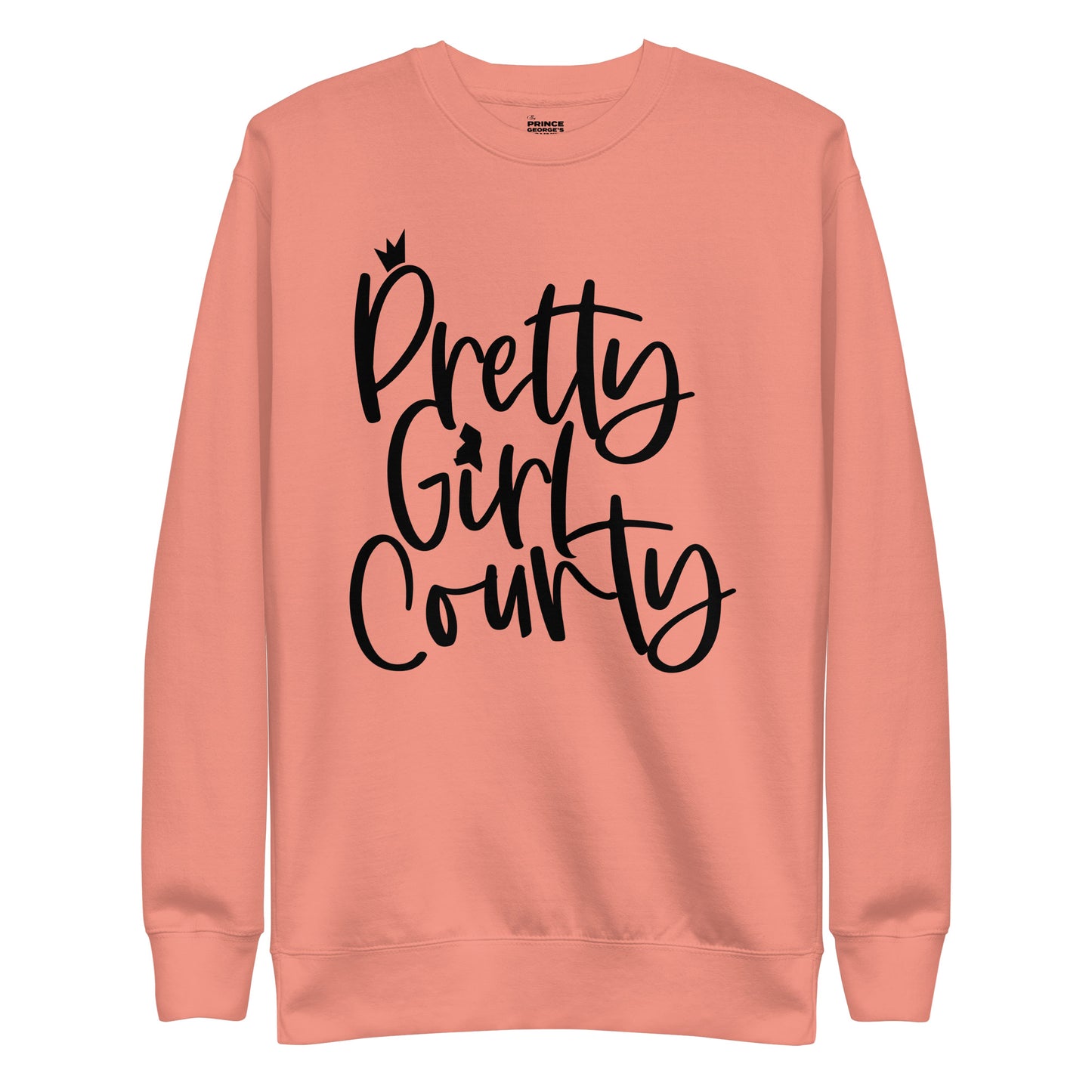 Pretty Girl County Cursive Unisex Premium Sweatshirt