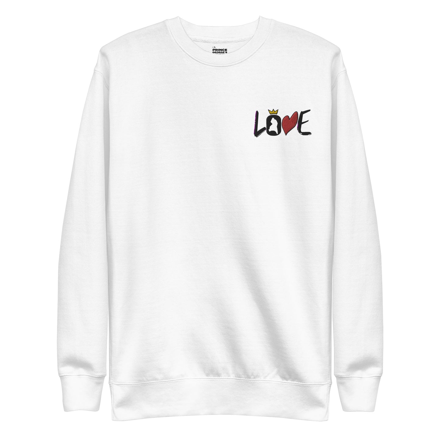 LOVE Stitched Pocket Unisex Premium Sweatshirt