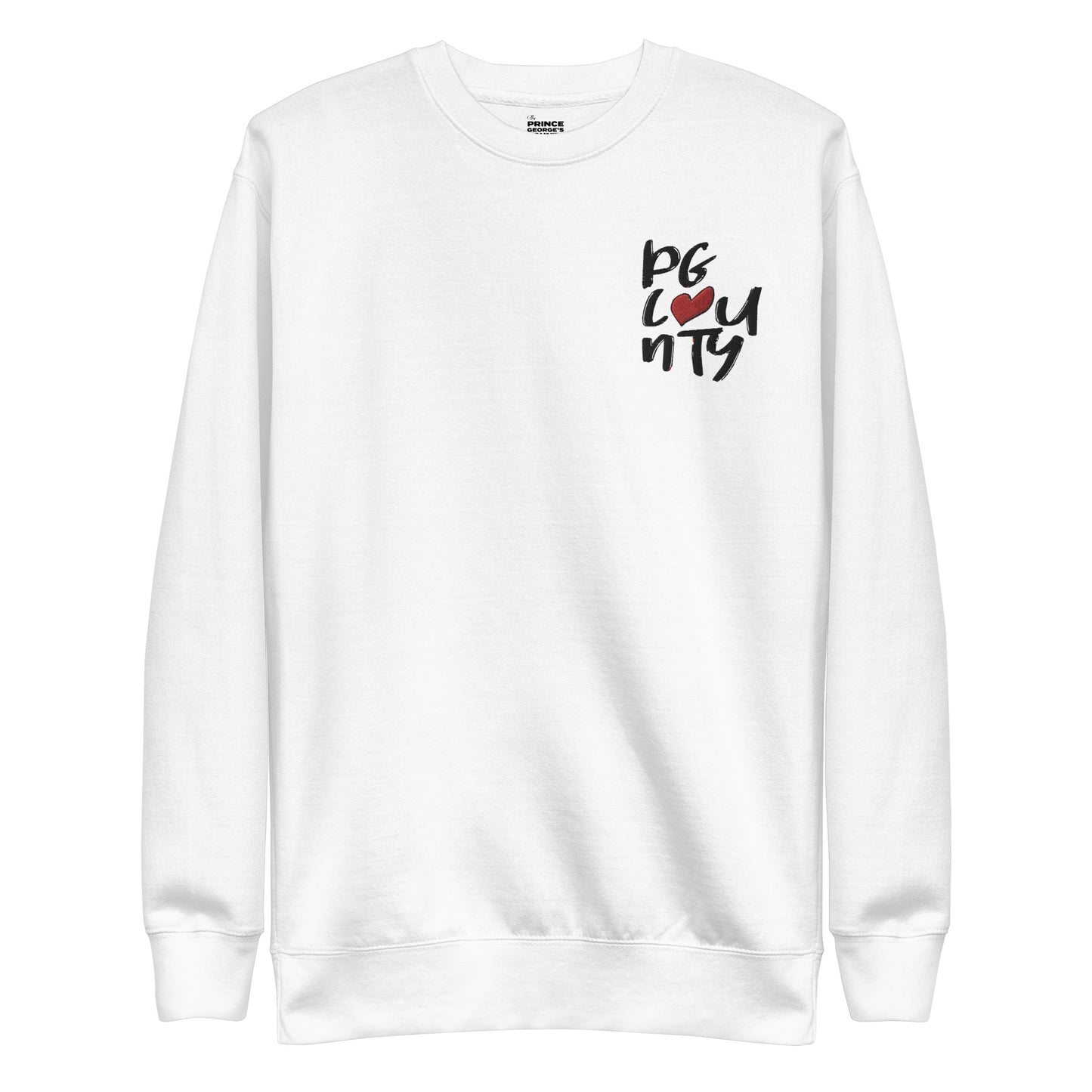 PG County Love Stitched Pocket Unisex Premium Sweatshirt