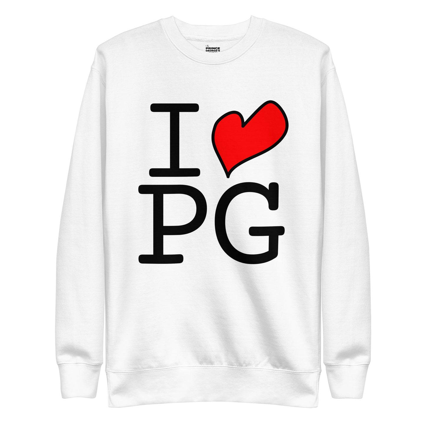 I LOVE PG Unisex Premium Sweatshirt
