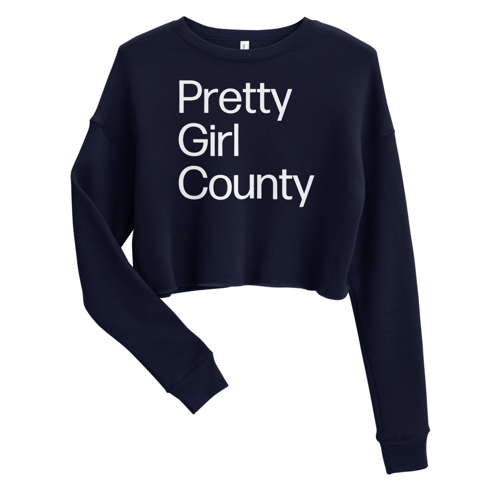 Pretty Girl County Women's Cropped Sweatshirt